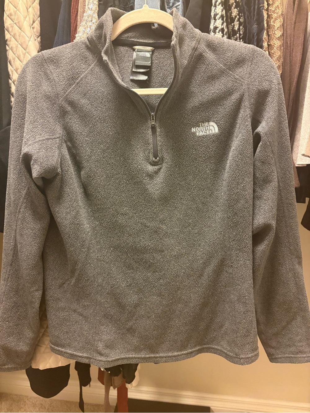 The North Face half zip